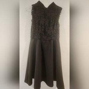 Lily Rose Black Lace Dress